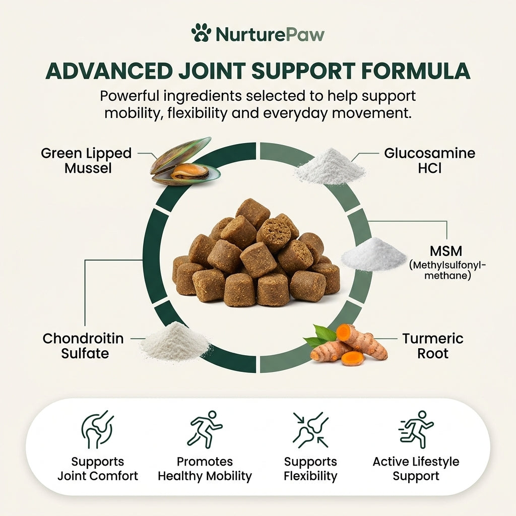 Nuture Paw Hip & Joint Mobility Chews