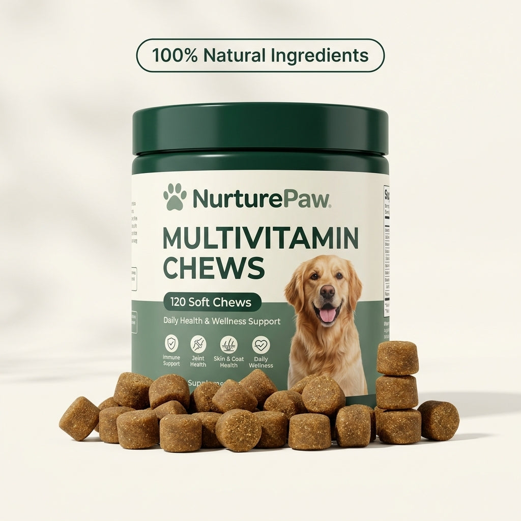 Nuture Paw Complete Daily Multivitamin for Dogs