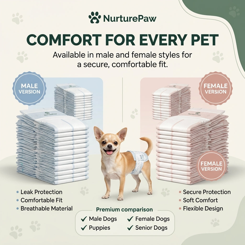 Nurture Paw Dog Diapers