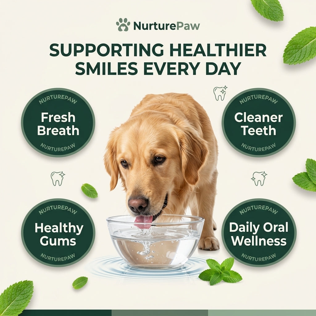 Nuture Paw Fresh Breath Dental Water Additive